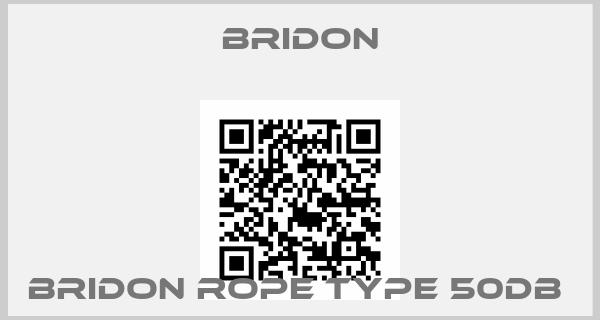 Bridon-BRIDON ROPE TYPE 50DB 