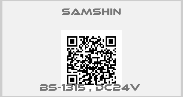 SAMSHIN-BS-1315 , DC24V 