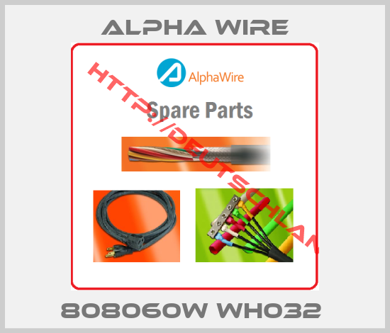 Alpha Wire-808060W WH032 
