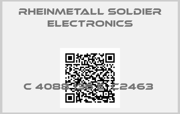 Rheinmetall soldier electronics-C 4088 136 E  C2463 