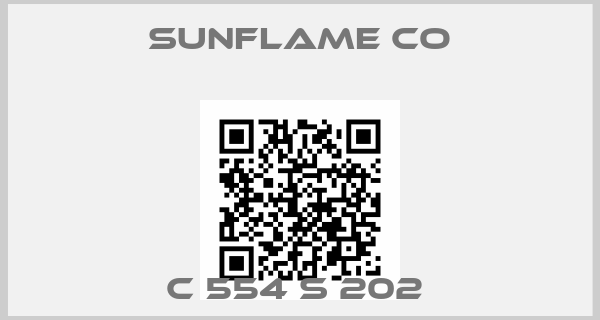 SUNFLAME CO-C 554 S 202 