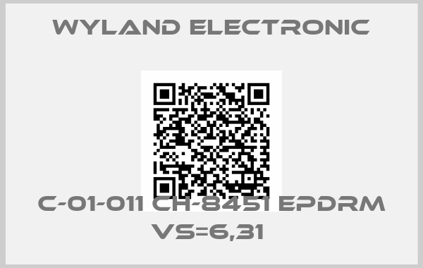 Wyland Electronic-C-01-011 CH-8451 EPDRM VS=6,31 