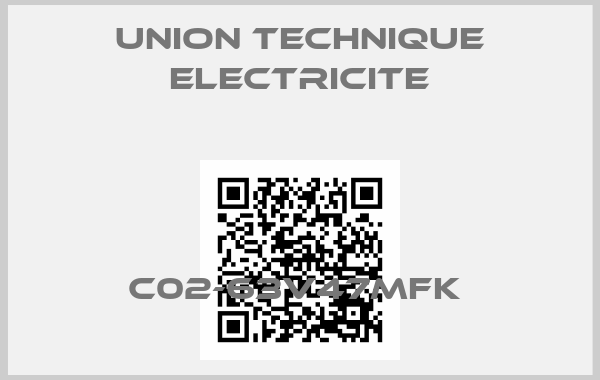 UNION TECHNIQUE ELECTRICITE-C02-63V47MFK 