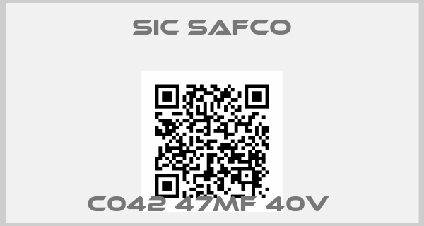 Sic Safco-C042 47MF 40V 