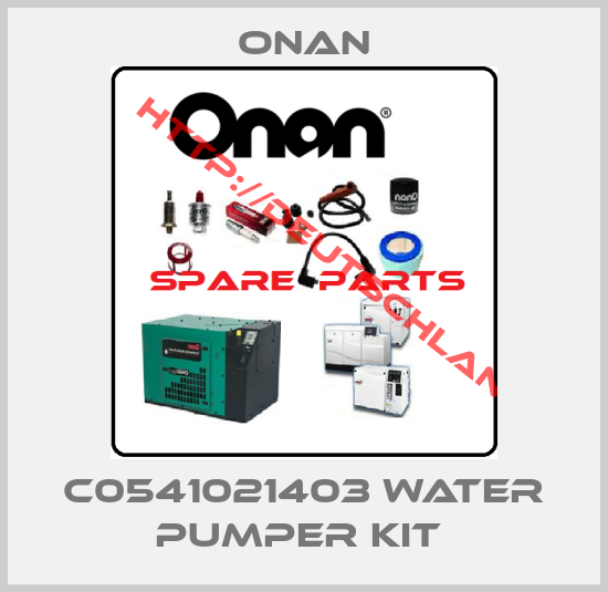 Onan-C0541021403 WATER PUMPER KIT 
