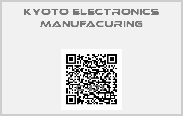 KYOTO ELECTRONICS MANUFACURING- C-171 