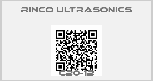 Rinco Ultrasonics-C20-12