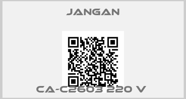 JANGAN-CA-C2603 220 V 