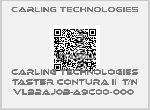 Carling Technologies-CARLING TECHNOLOGIES TASTER CONTURA II  T/N VLB2AJ0B-A9C00-000 