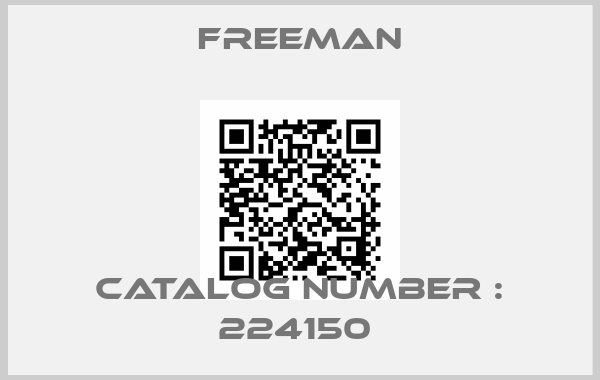 Freeman-CATALOG NUMBER : 224150 