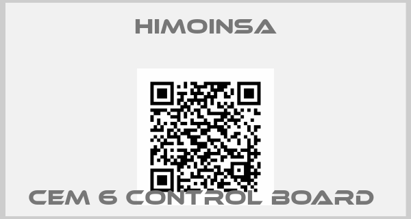 HIMOINSA-CEM 6 CONTROL BOARD 