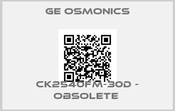 Ge Osmonics-CK2540FM-30D - OBSOLETE 