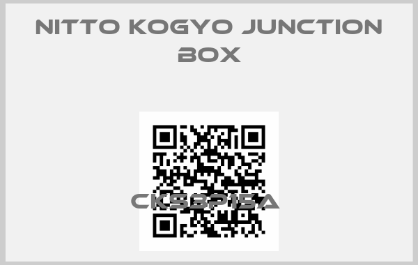 NITTO KOGYO junction Box-CKS3P15A 