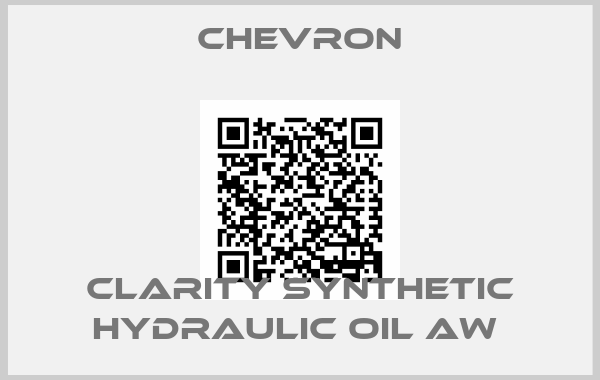 Chevron-CLARITY SYNTHETIC HYDRAULIC OIL AW 