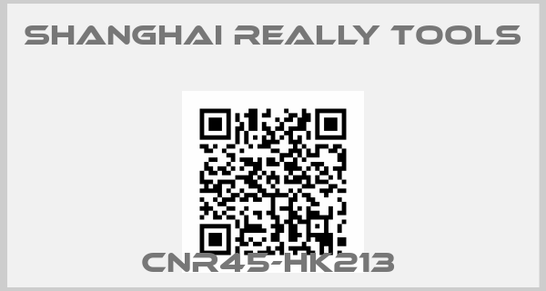Shanghai Really Tools-CNR45-HK213 