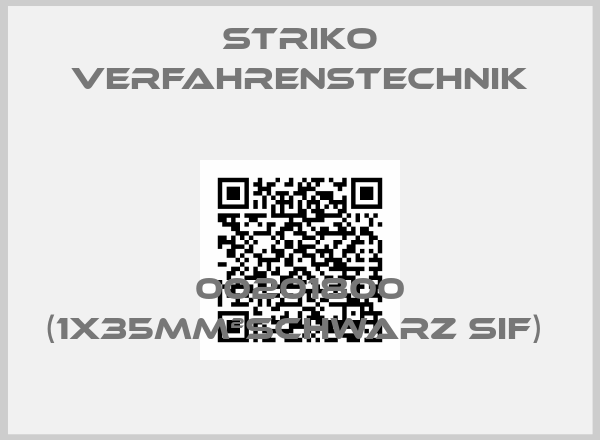 STRIKO Verfahrenstechnik-00201800 (1X35MM²SCHWARZ SIF) 