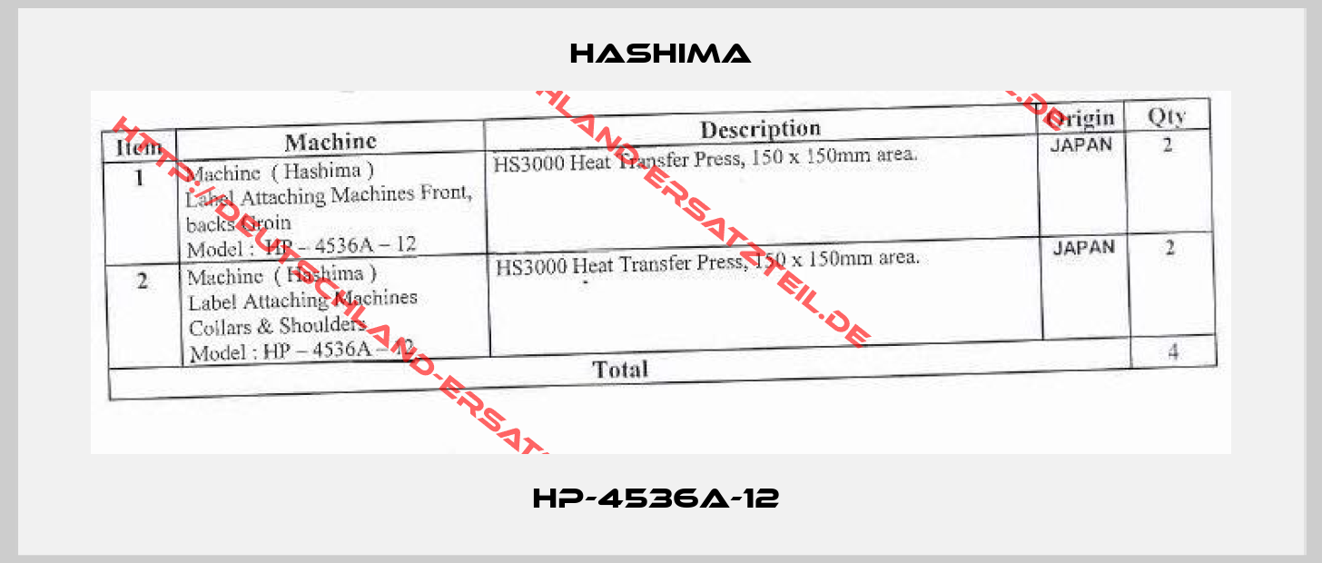 Hashima-HP-4536A-12 