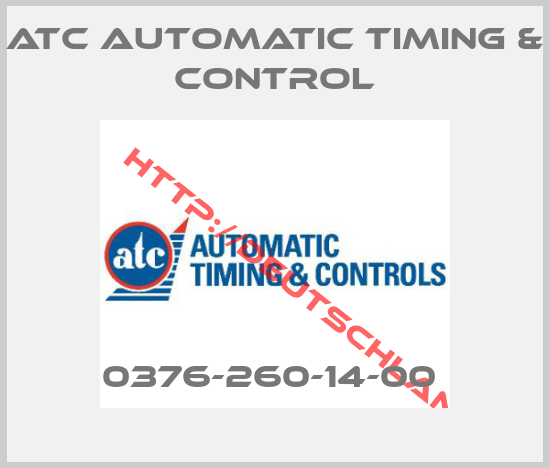 ATC AUTOMATIC TIMING & CONTROL-0376-260-14-00 