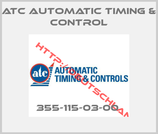 ATC AUTOMATIC TIMING & CONTROL-355-115-03-00 