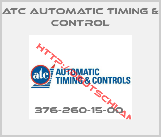 ATC AUTOMATIC TIMING & CONTROL-376-260-15-00 
