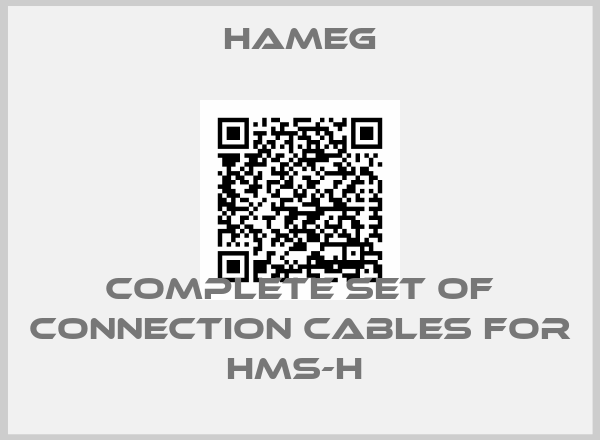 Hameg-COMPLETE SET OF CONNECTION CABLES FOR HMS-H 