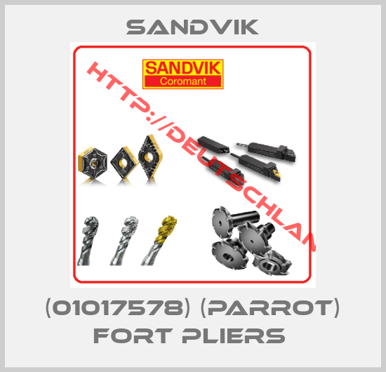 Sandvik-(01017578) (PARROT) FORT PLIERS 