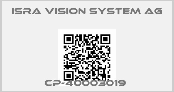 Isra Vision System Ag-CP-40003019 