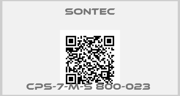 Sontec-CPS-7-M-S 800-023 