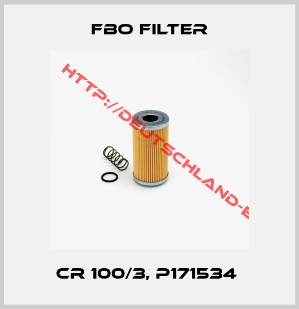 FBO Filter-CR 100/3, P171534 