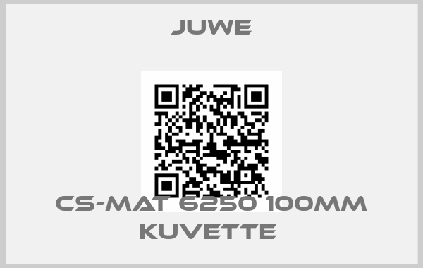 JUWE-CS-MAT 6250 100MM KUVETTE 