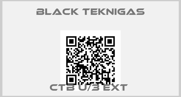 Black Teknigas-CTB U/3 EXT 