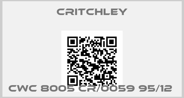 Critchley-CWC 8005 CR/0059 95/12 