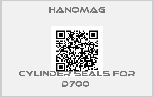 Hanomag-CYLINDER SEALS FOR D700 