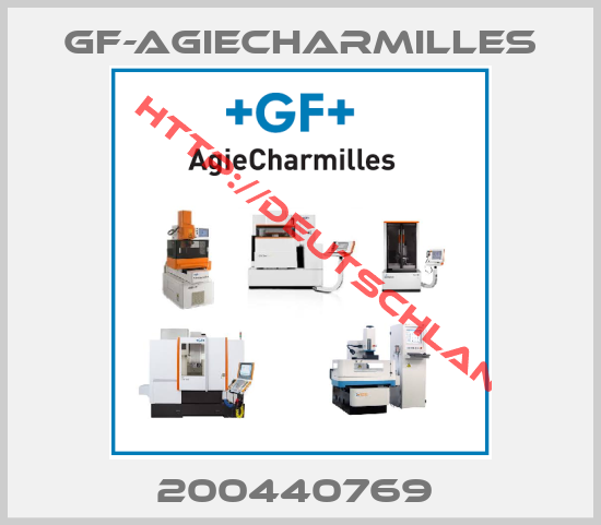 GF-AgieCharmilles-200440769 