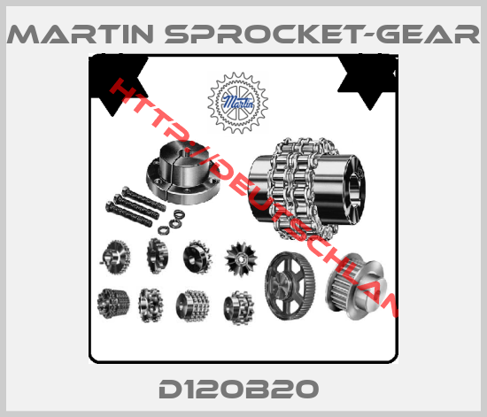 MARTIN SPROCKET-GEAR-D120B20 