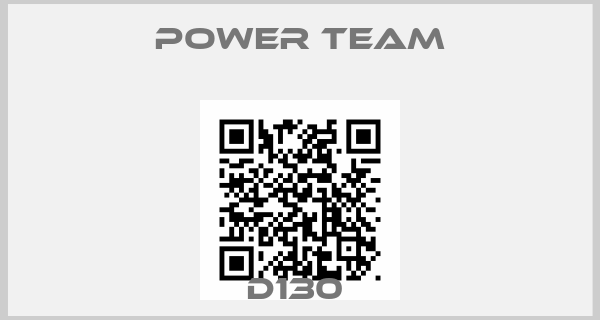 Power team-D130 