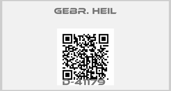 Gebr. Heil-D-41179 