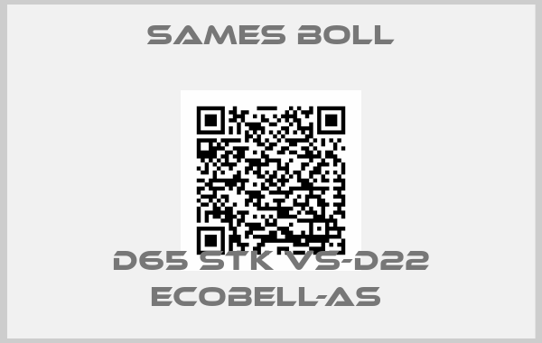 Sames Boll-D65 STK VS-D22 ECOBELL-AS 