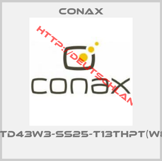CONAX-RTD43W3-SS25-T13THPT(W8) 