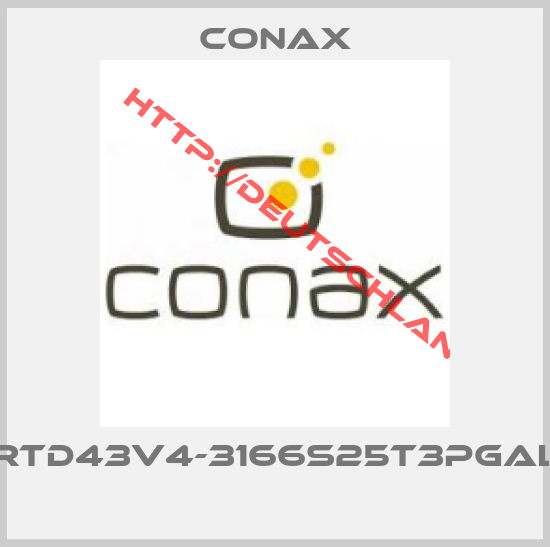 CONAX-RTD43V4-3166S25T3PGAL 