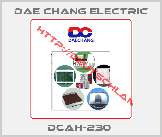 Dae Chang Electric-DCAH-230 