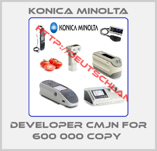 Konica Minolta-DEVELOPER CMJN FOR 600 000 COPY 