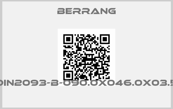 Berrang-DIN2093-B-090.0X046.0X03.5 