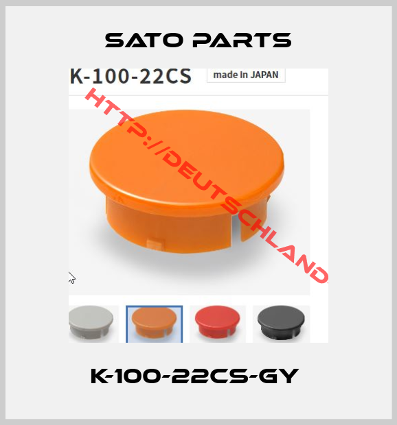 SATO PARTS-K-100-22CS-GY 