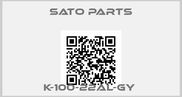SATO PARTS-K-100-22AL-GY 