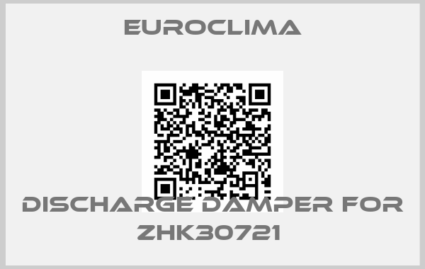 Euroclima-DISCHARGE DAMPER FOR ZHK30721 