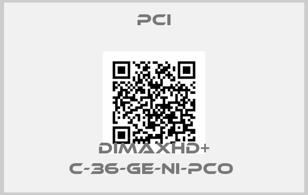 Pci-dimaxHD+ C-36-GE-NI-PCO 