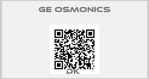 Ge Osmonics-DK 