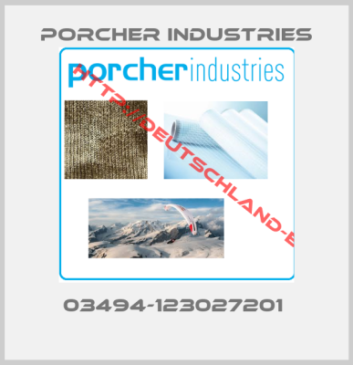 Porcher Industries- 03494-123027201 