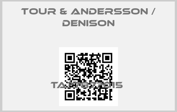 TOUR & ANDERSSON / DENISON-TA‐787‐015 